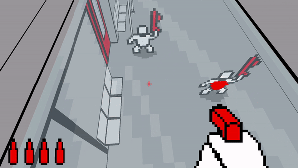 Red Handed gameplay showing puzzle solving
