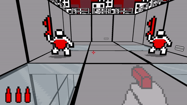 Red Handed gameplay showing stealth mechanics